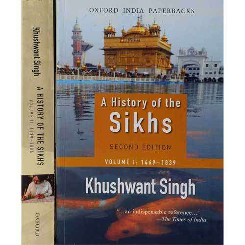 A History Of The Sikhs by Khushwant Singh